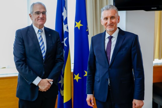 Predsjedavajući Doma naroda PSBiH Kemal Ademović održao sastanak sa šefom Misije OSCE-a u BiH 